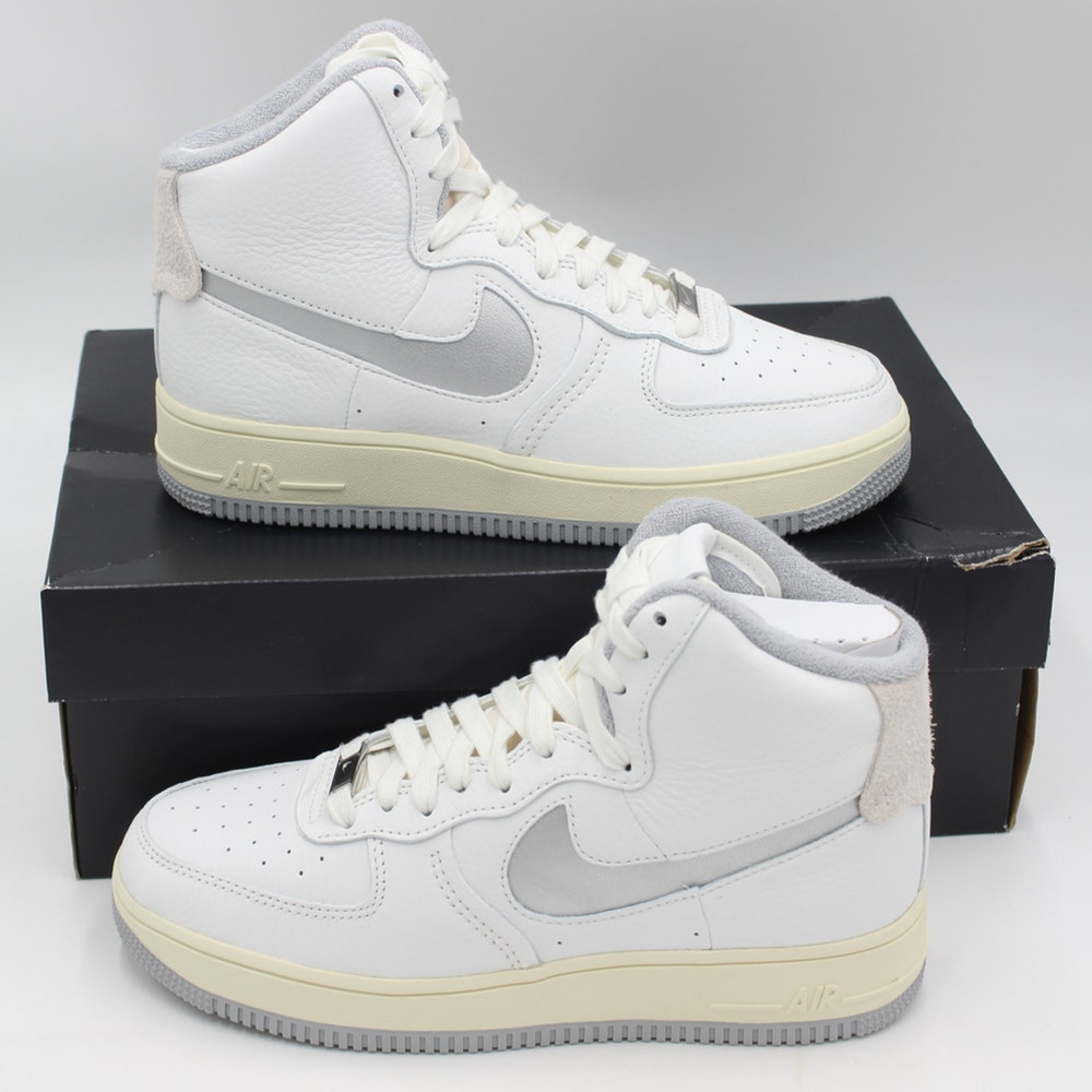 Nike Women's AF1 Sculpt Size 9 Style DC3590 101 Summit White/Silver